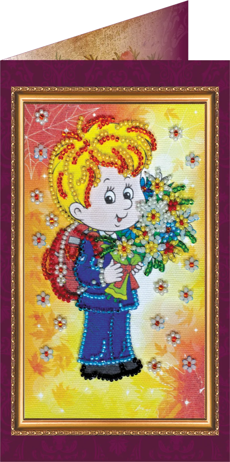 Postcards Bead Embroidery Kit The Knowledge Day – 2