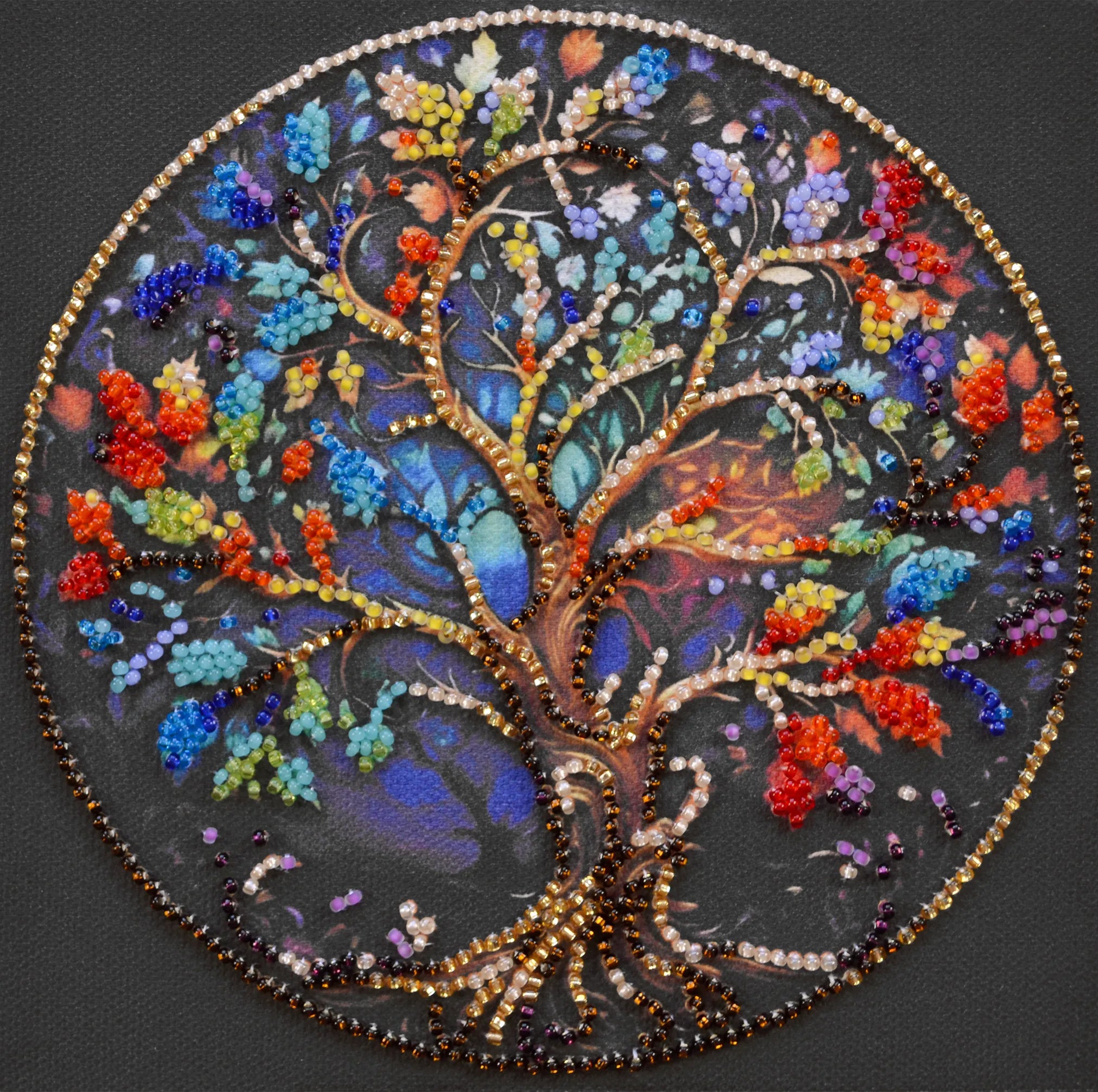 Bead Embroidery Kit Main Bead Embroidery Kit The color of life