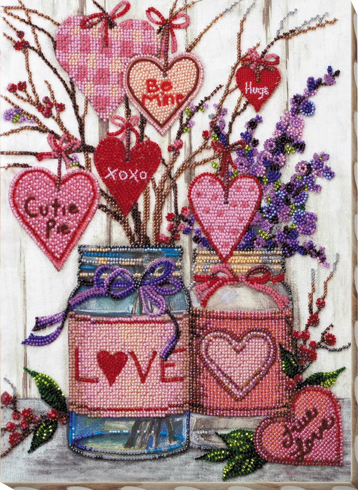 Bead Embroidery Kit Main Bead Embroidery Kit About love
