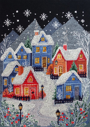 Cross Stitch Kit Cross-stitch kits The night before Christmas