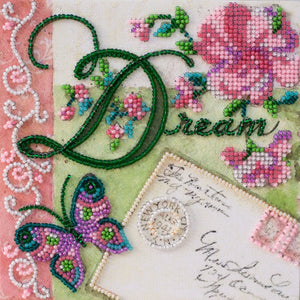 Bead Embroidery Kit Mini Bead embroidery kit Dream