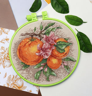 Cross Stitch Kit Cross-stitch kits Citrus notes