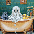 Cross Stitch Kit Cross-stitch kits Domestic ghost (Halloween Scenes)