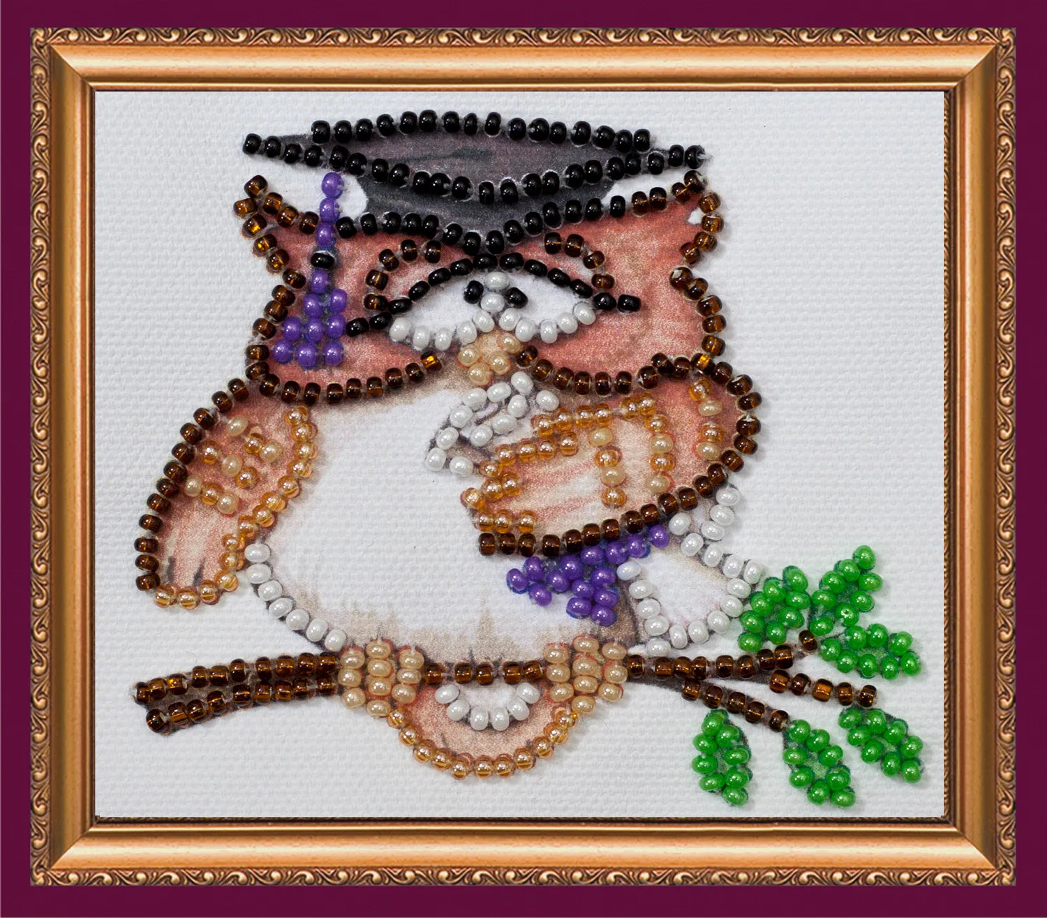 Magnets Bead Embroidery Kit Magnets Bead embroidery kit Owl – 8