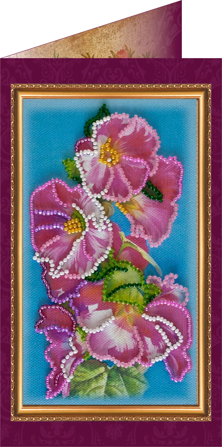 Postcards Bead Embroidery Kit Postcard Bead embroidery kit Congratulations – 14