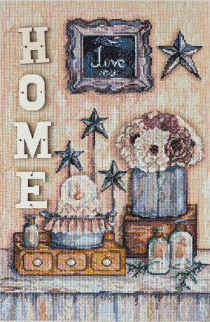 Cross Stitch Kit Cross-stitch kits Warm at home
