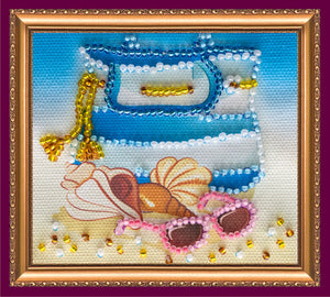 Magnets Bead Embroidery Kit Magnets Bead embroidery kit On the beach