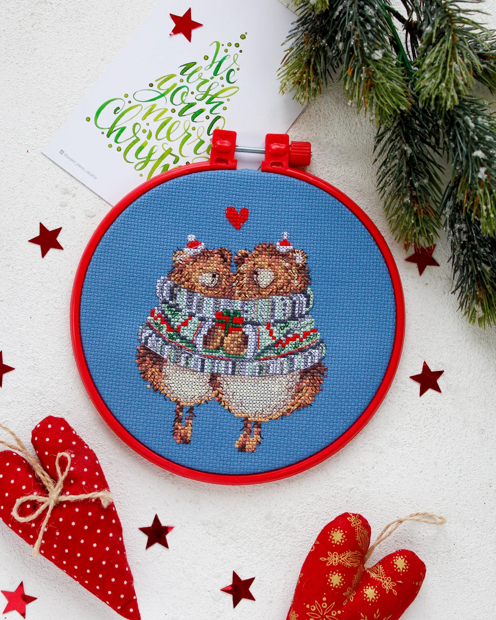 Cross Stitch Kit Cross-stitch kits Give me a hug
