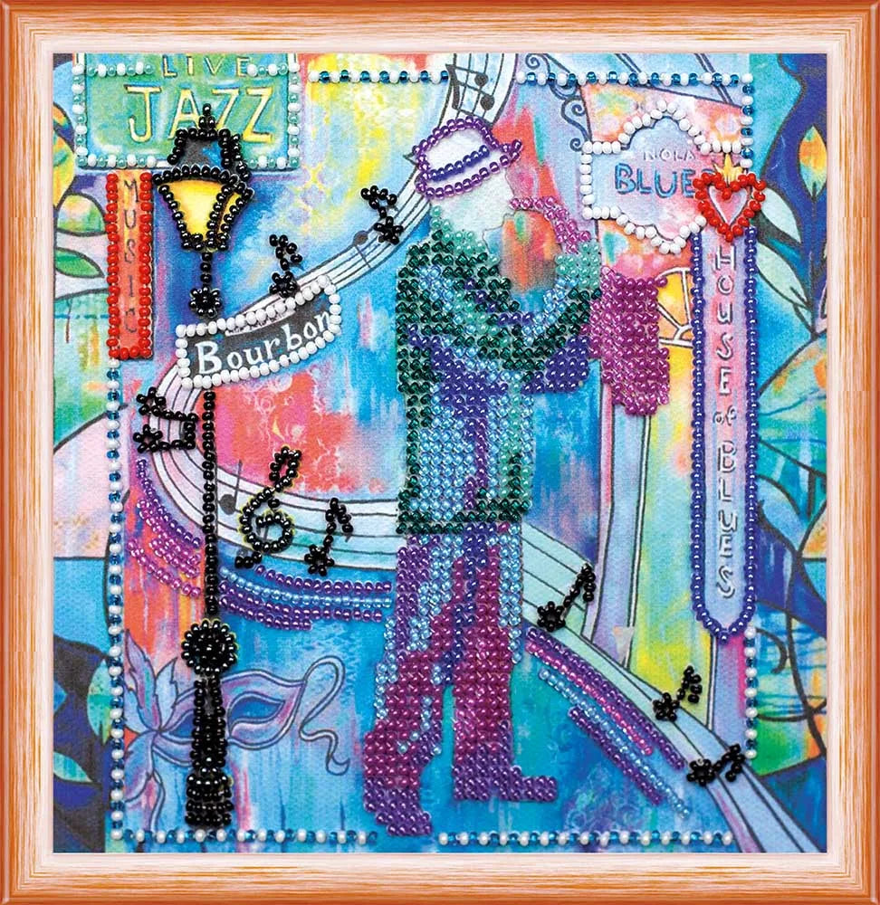 Bead Embroidery Kit Mini Bead embroidery kit Jazzy
