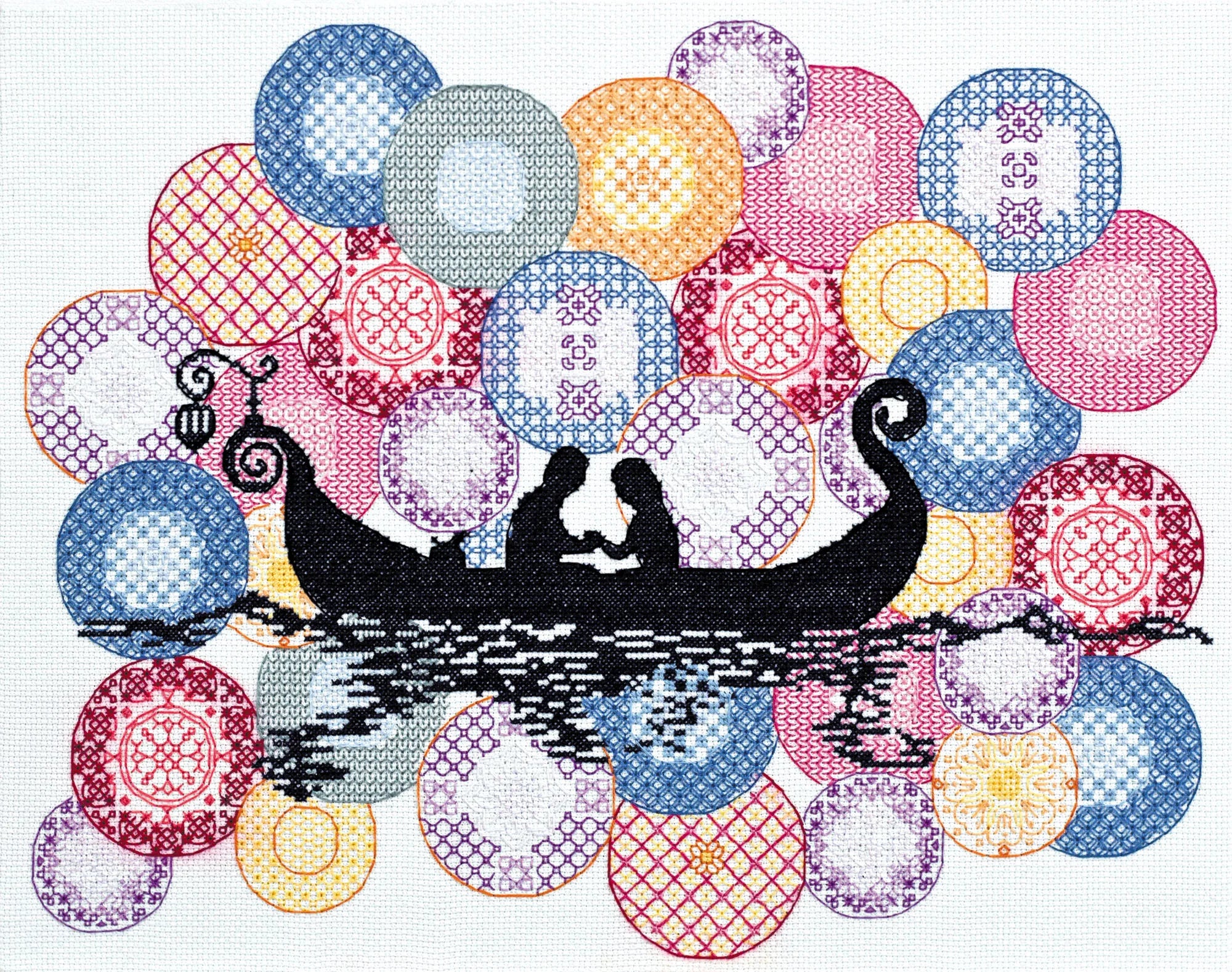 Cross Stitch Kit Cross-stitch kits Boat
