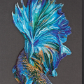 Bead Embroidery Kit Main Bead Embroidery Kit Blue gold