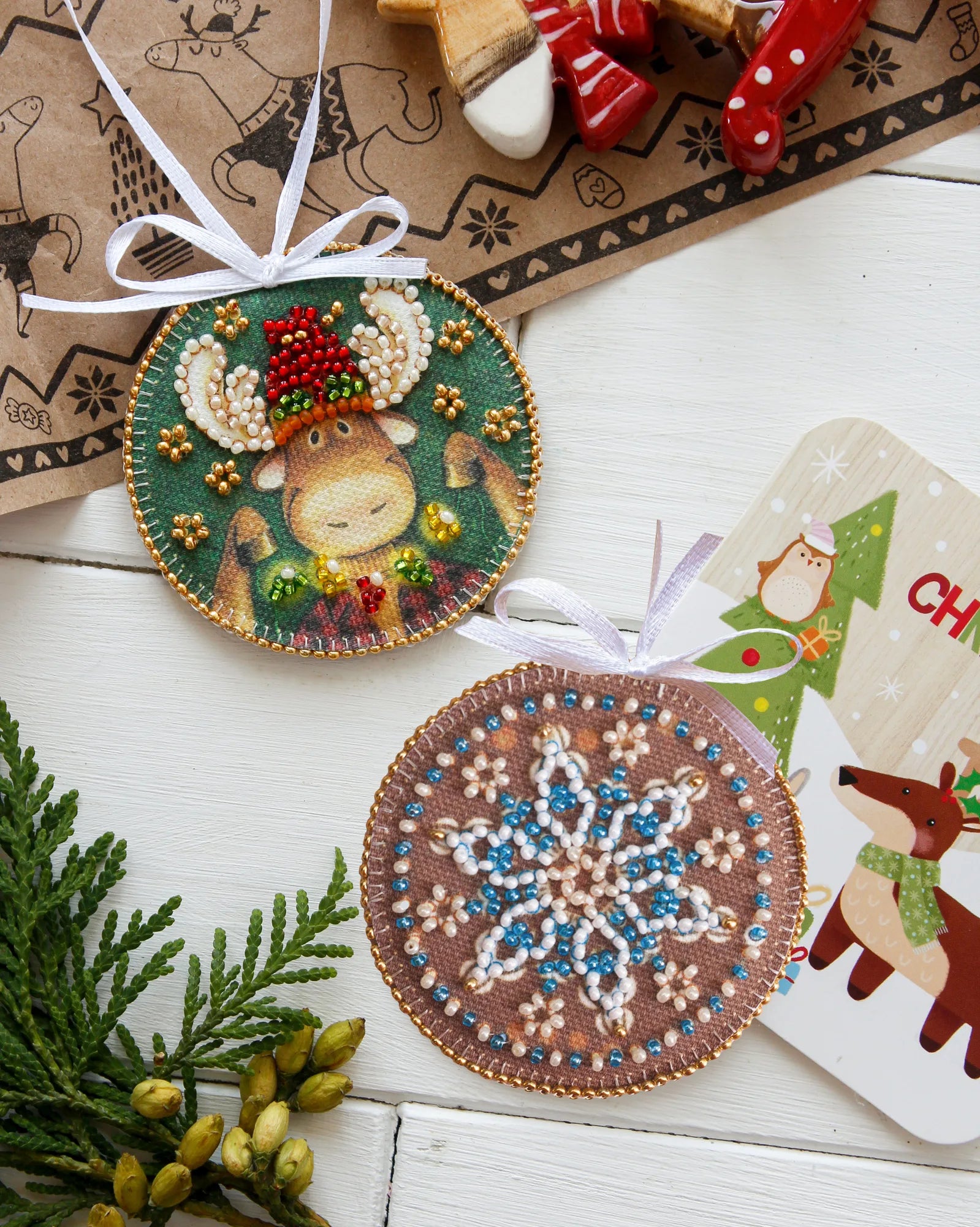 Christmas and New Year Decor Kit Decoration Christmas lights