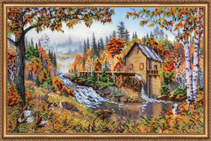 Bead Embroidery Kit Main Bead Embroidery Kit Water-mill