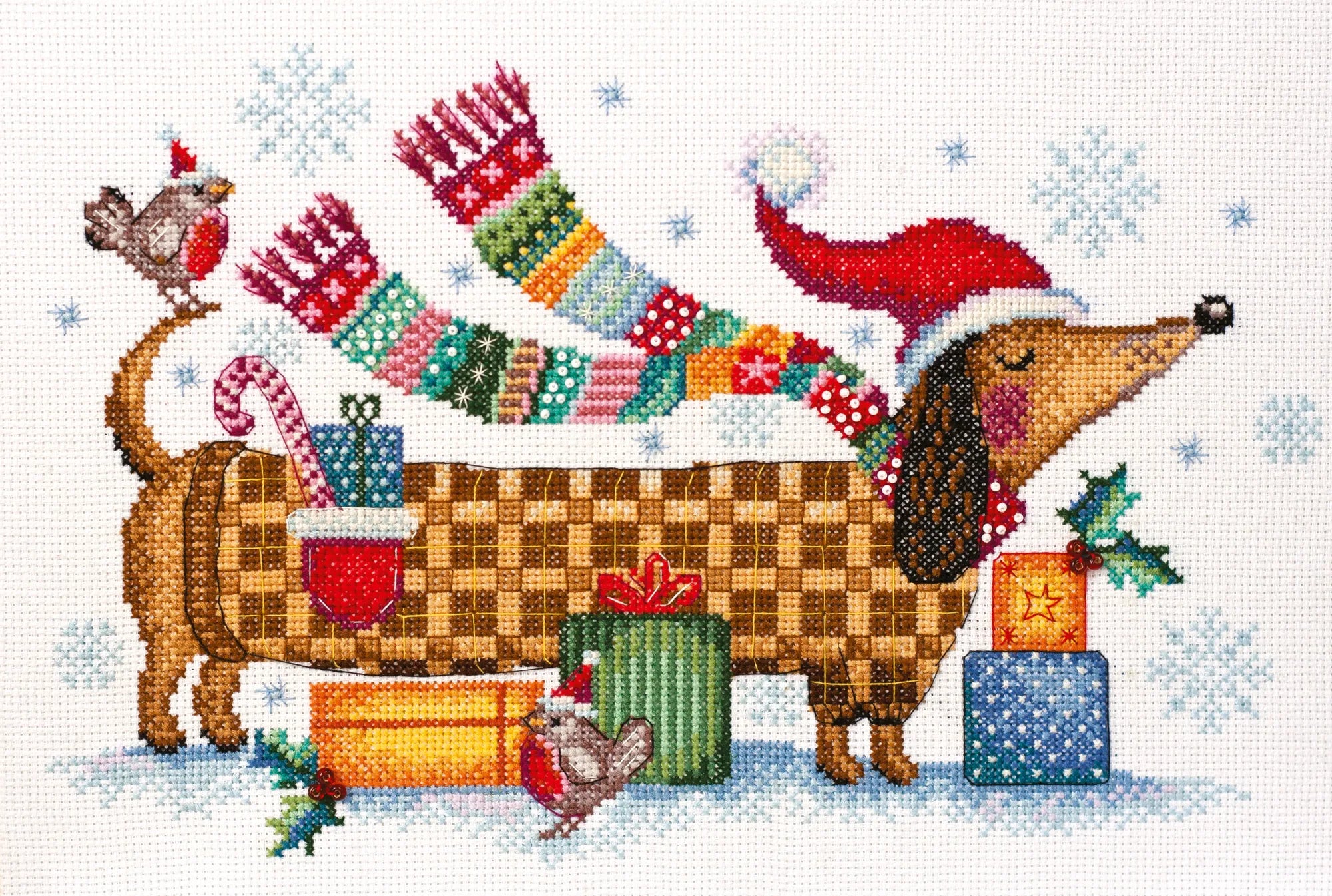 Cross Stitch Kit Cross-stitch kits I am feeling a holiday