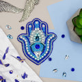 Brooch Embroidery Kit Decoration Hamsa Amulet (Decoration)