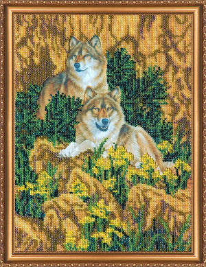 Bead Embroidery Kit Main Bead Embroidery Kit Devotion