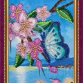 Postcards Bead Embroidery Kit Postcard Bead embroidery kit South night – 4