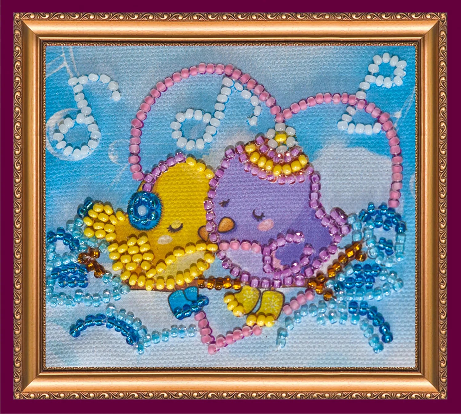 Magnets Bead Embroidery Kit Magnets Bead embroidery kit Music of love
