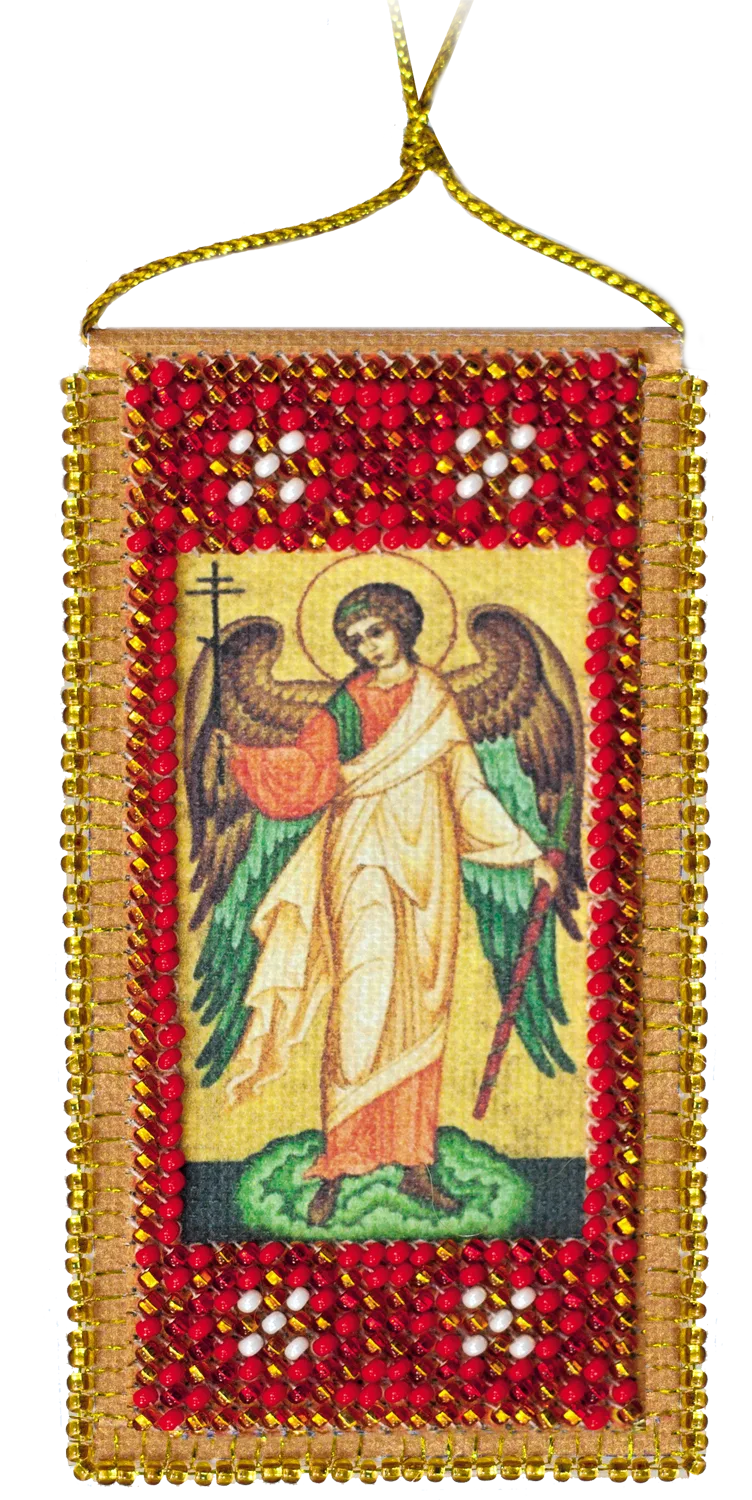 Talisman Bead Embroidery Kit Talisman bead embroidery kits Guardian-Angel Prayer