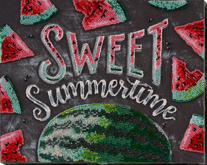 Bead Embroidery Kit Main Bead Embroidery Kit Sweet summertime