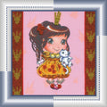 Bead Embroidery Kit Mini Bead embroidery kit Estelle