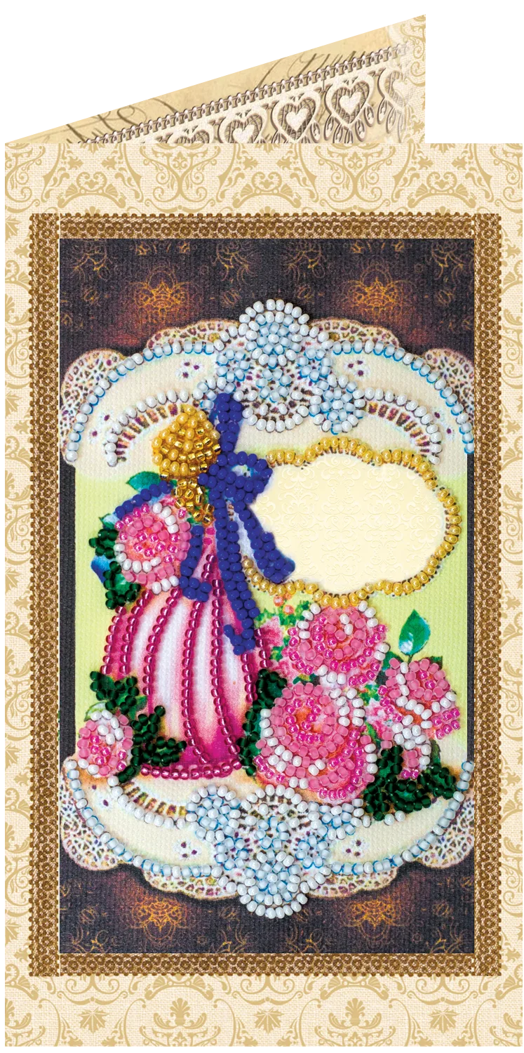 Postcards Bead Embroidery Kit Postcard Bead embroidery kit A present for the darling