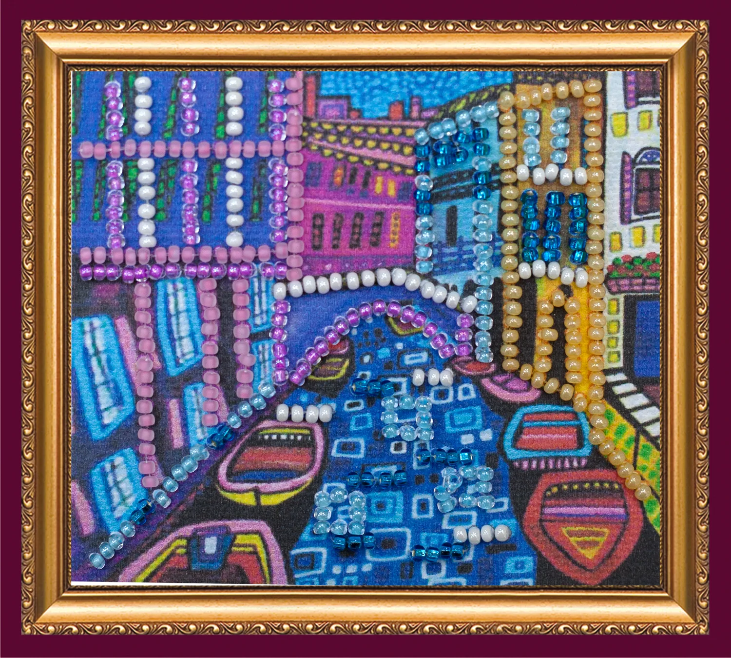Magnets Bead Embroidery Kit Magnets Bead embroidery kit Venice