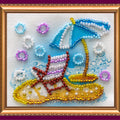 Magnets Bead Embroidery Kit Magnets Bead embroidery kit Under the umbrella