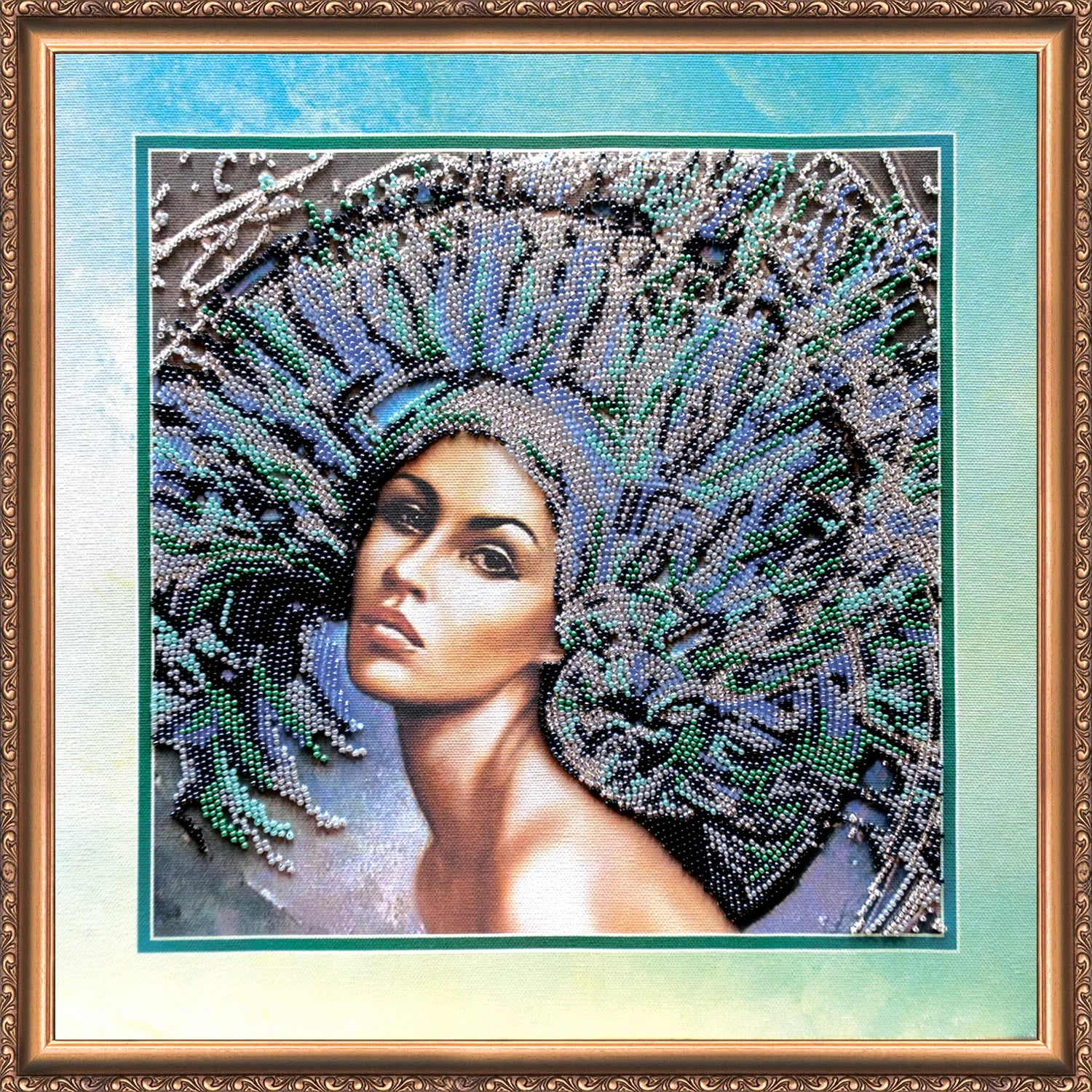 Bead Embroidery Kit Main Bead Embroidery Kit The Four Elements – Air