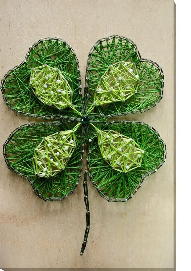 String Art Kit Creative Kit/String Art The magic of the clover