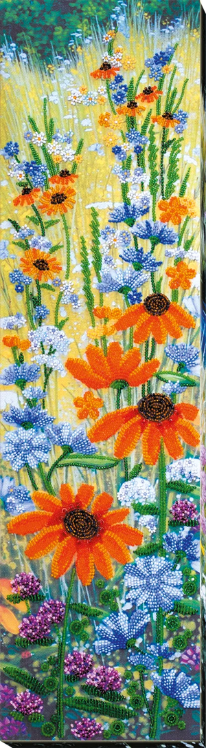 Bead Embroidery Kit Main Bead Embroidery Kit Golden umbrellas