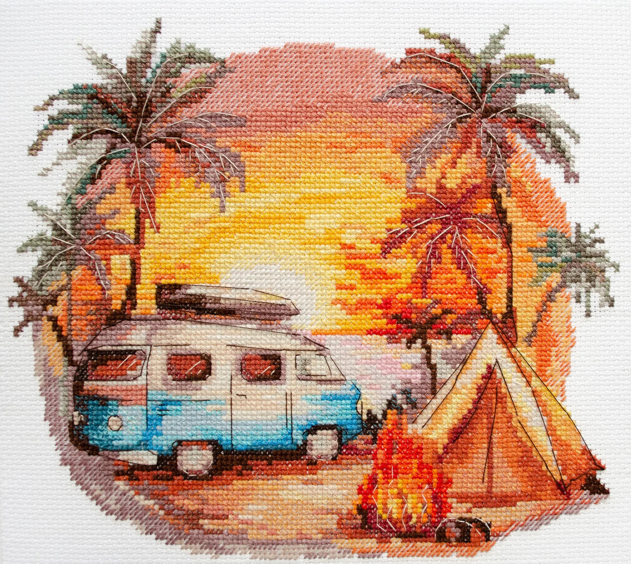 Cross Stitch Kit Cross-stitch kits Beach adventures