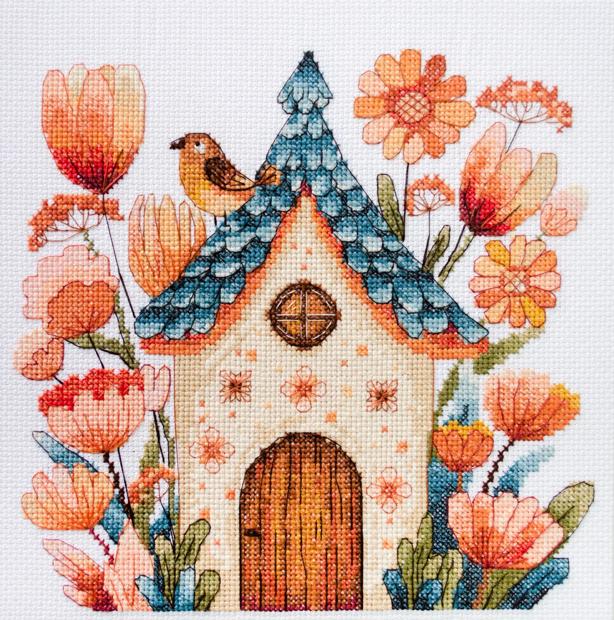 Cross Stitch Kit Cross-stitch kits Sing for us, little bird!
