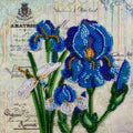 Bead Embroidery Kit Mini Bead embroidery kit Ultramarine