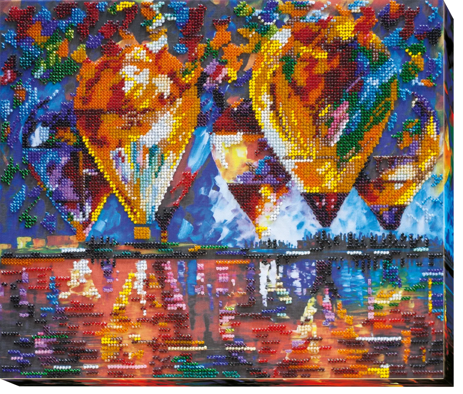 Bead Embroidery Kit Main Bead Embroidery Kit Air balloons