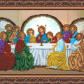 Bead Embroidery Kit Main Bead Embroidery Kit The last supper