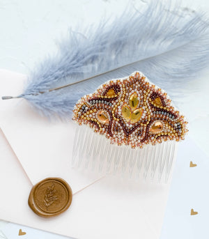Hair Accessories Embroidery Kit Decoration Scandinavian motive