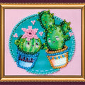 Magnets Bead Embroidery Kit Magnets Bead embroidery kit Little cacti