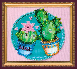 Magnets Bead Embroidery Kit Magnets Bead embroidery kit Little cacti