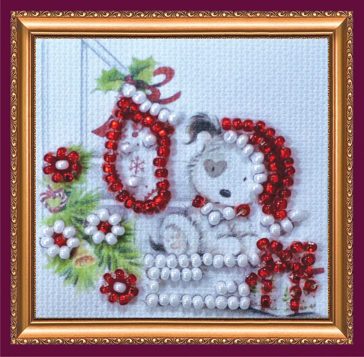Magnets Bead Embroidery Kit Mini Magnets Bead embroidery kit New Year surprise