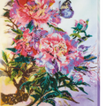 Bead Embroidery Kit Main Bead Embroidery Kit China peonies
