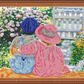 Bead Embroidery Kit Date on the porch