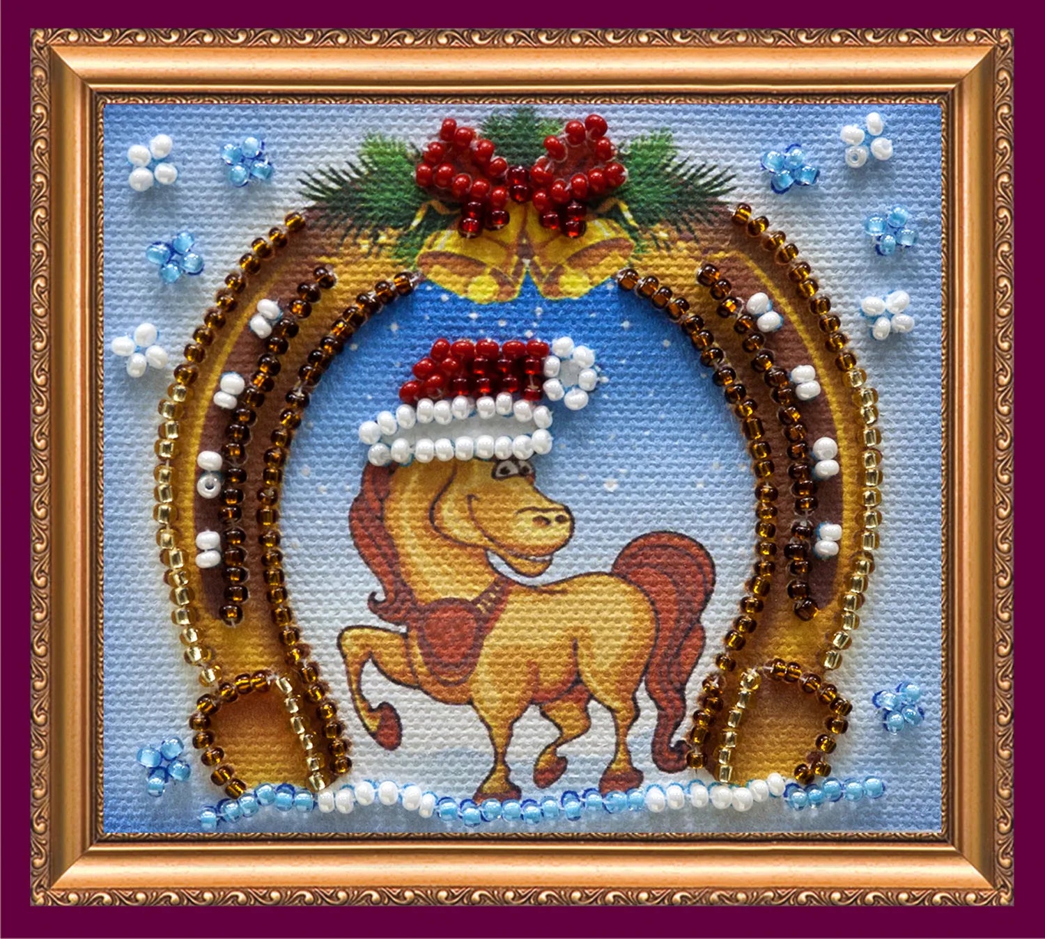 Magnets Bead Embroidery Kit Happy New Year – 4