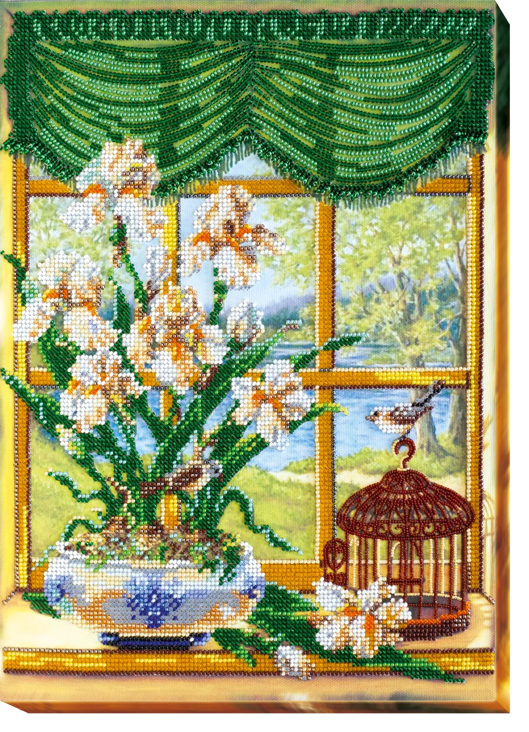 Bead Embroidery Kit Main Bead Embroidery Kit Spring is everywhere-1