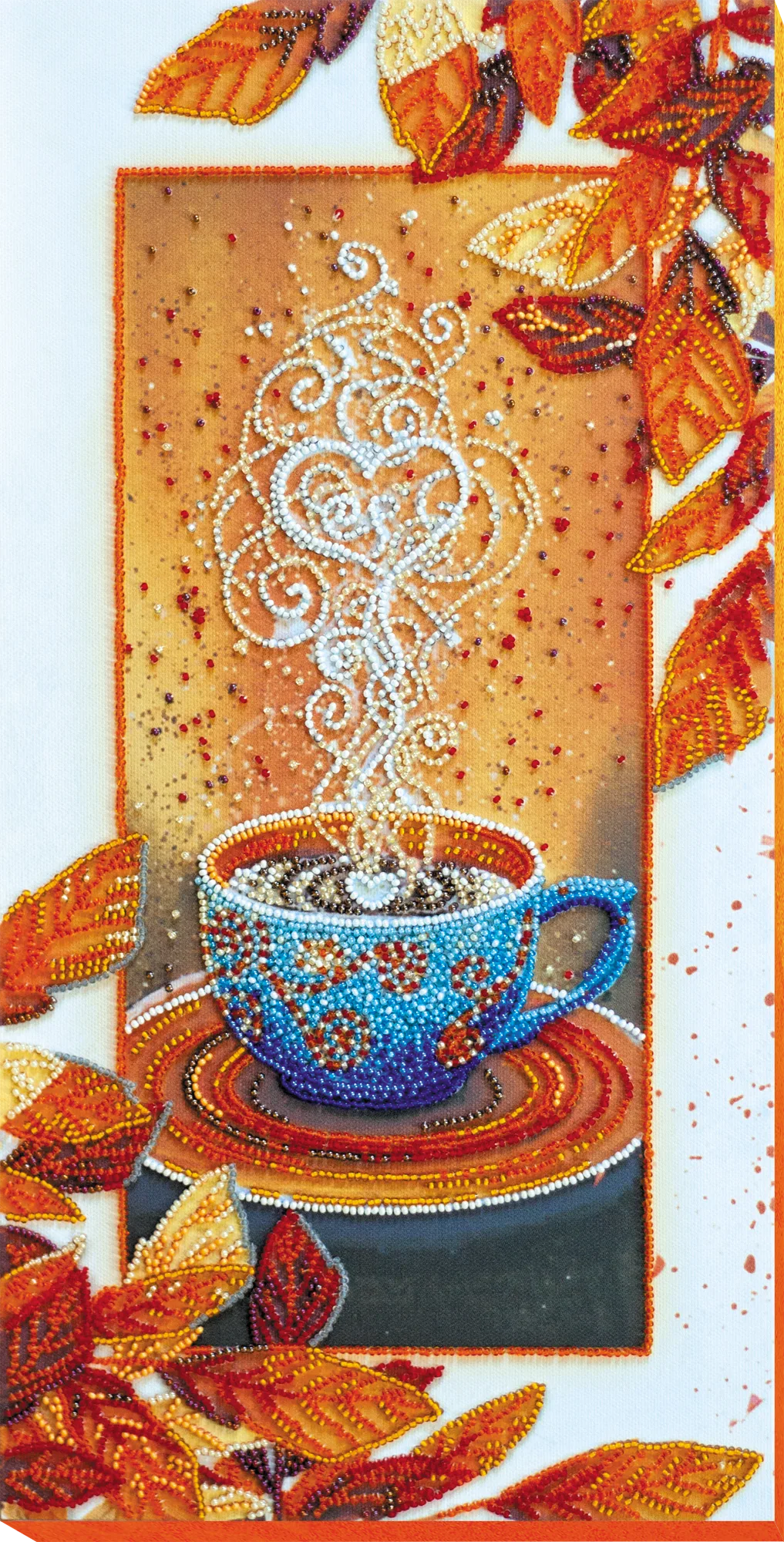 Bead Embroidery Kit Main Bead Embroidery Kit Autumn latte