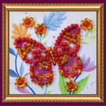 Magnets Bead Embroidery Kit Mini Magnets Bead embroidery kit Flying flower