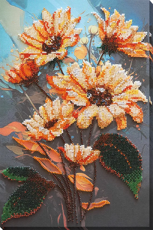 Bead Embroidery Kit Main Bead Embroidery Kit The gift of the sun