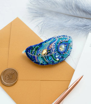 Hair Accessories Embroidery Kit Decoration Flap