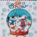 Bead Embroidery Kit Mini Bead embroidery kit Snowiness