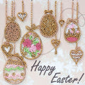 Bead Embroidery Kit Mini Bead embroidery kit Happy Easter